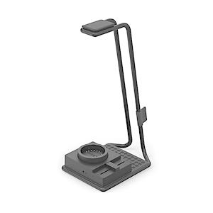 NZXT ヘッドセットスタンド＆ミキサー (ヘッドセットをかけるとスピーカーに切り替わる) Swit...