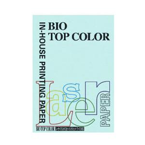 伊東屋 BT108MBL (バイオトップカラー/ミディアムブルー/A4/80g/100枚）