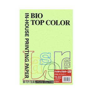 伊東屋 BT306（バイオトップカラー/ミディアムグリーン/A4/50枚/120G）