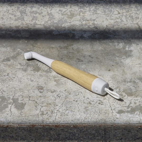 ライフオンプロダクツ コードレス電動ブラシ ナチュラルウッド LNACN003-NW