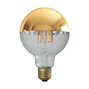 ビートソニック フィラメントLED電球 　Siphon　ボール95 Tミラー　Gold　LDF35D...
