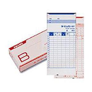アマノ タイムレコーダー用 タイムカードB (100枚入)