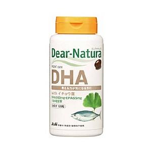 アサヒグループ食品 【Dear-Natura（ディアナチュラ）】DHAwithイチョウ葉（120粒）