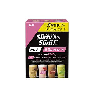 アサヒグループ食品 スリムアップスリム シェイク 7袋(60g×7袋) [振込不可]