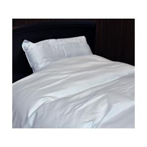 生毛工房 UM-K13-PM 80サテンまくらカバー 小さめサイズ(40×80cm/ブルー)