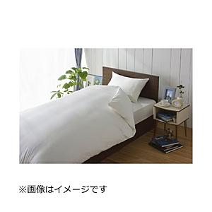 生毛工房 80サテンワンタッチシーツ セミダブルサイズ(綿100％/125×215cm/ホワイト)