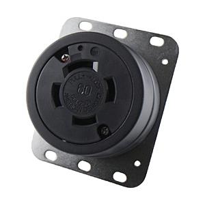 アメリカン電機 引掛形　埋込コンセント　接地3P60A250V　4620