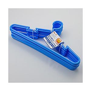 SINコーポレーション ノーマルハンガーお徳用 10P  ブルー AK-205