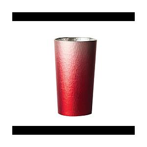 千田硝子食器 環 ローズレッド タンブラー 中 280ml