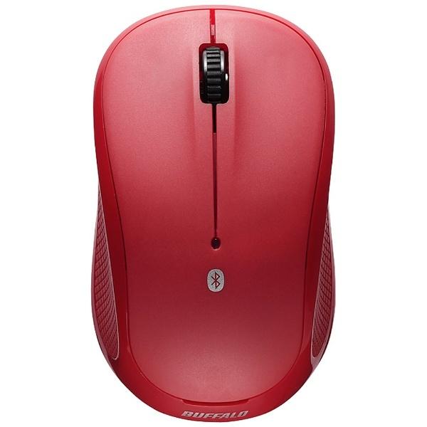 BUFFALO(バッファロー) BSMRB058RD　ワイヤレスIR LEDマウス［Bluetoot...