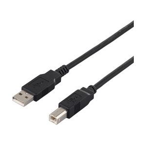 BUFFALO(バッファロー) USB2.0ケーブル (A to B) ブラック 0.7m BCUA...