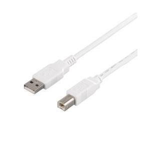 BUFFALO(バッファロー) USB2.0ケーブル (A to B) ホワイト 1.5m BCUA...