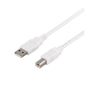 BUFFALO(バッファロー) USB2.0ケーブル (A to B) ホワイト 2m BCUAB2...