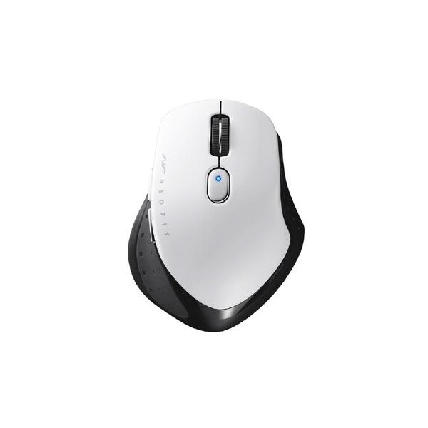 BUFFALO(バッファロー) BSMBW518MWH 無線BlueLEDネオフィットマウス Mサイ...