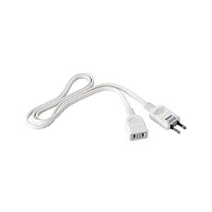 BUFFALO(バッファロー) 電源延長ケーブル 1m ホワイト BCTAPEX10WH ホワイト ...