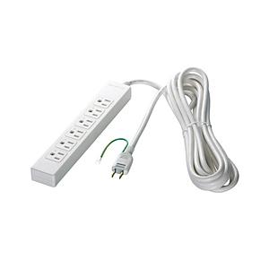 BUFFALO(バッファロー) 3ピン式電源タップ 6個口 2m ホワイト BCTAPST3620W...