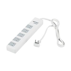 BUFFALO(バッファロー) 2ピン式電源タップ 10個口 1.5m ホワイト BCTAPSD21...