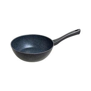 タフコ 超軽量ダイヤモンドマーブルキャスト 深型フライパン 24cm　ガス火専用   F-7151