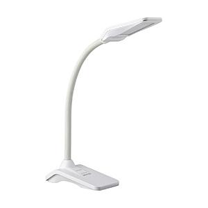 ジェントス 眼のことを考えたデスクライト  ホワイト DK-R269WH ［LED］