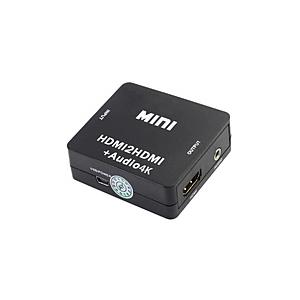 YOUZIPPER 音声分離器 [HDMI 入力−出力 HDMI /3.5mm] USB-A電源  ...
