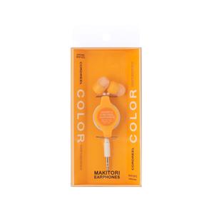 JESTTAX イヤホン カナル型  オレンジ MHP-ER3OR ［コード巻き取り /φ3.5mm...