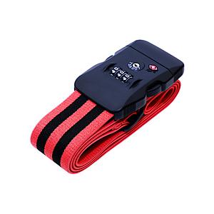 ミヨシ TSAロック付スーツケースベルト ダイヤルロック式 MBZ-SBL02/BR