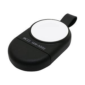 ミヨシ Apple Watch磁気充電アダプタ USB-A端子 ブラック IAW-AD02/BK   IAW-AD02/BK