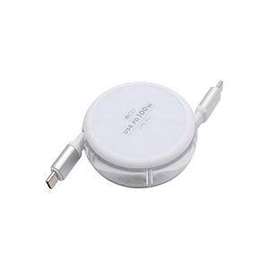 Nakabayashi USB-C ⇔ USB-Cケーブル [充電 /転送 /リール〜1.0m /P...