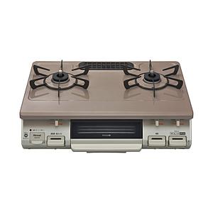 リンナイ ガステーブルコンロ　片面焼き水なしグリル　KG67PPKL　都市ガス　13A パールピンク...