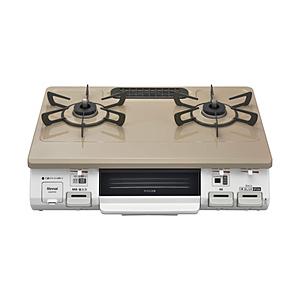 リンナイ ガステーブルコンロ　片面焼き水なしグリル　KG64TW2L　プロパンガス　LPG ピュアベ...