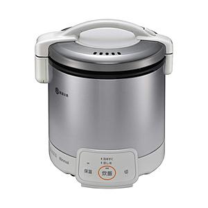 リンナイ ガス炊飯器　0.9L（1〜5号）　RR-050VQ(W)　都市ガス　13A グレイッシュホ...