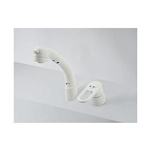 KVK KM8019　KVK　洗面用シングルレバー式洗髪シャワー　傾斜タイプ45度　一般地用 KM8019 洗面用シングルレバー式洗髪シャワー 45度傾斜