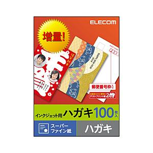ELECOM(エレコム) EJH-SH100 (スーパーファイン紙 ハガキサイズ/100枚入)