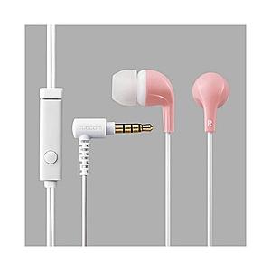 ELECOM(エレコム) EHP-CN300MPN(ピンク)＜1.2mコード＞【リモコン・マイク対応...