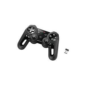 ELECOM(エレコム) 超高性能ワイヤレスゲームパッド ［2.4GHz・Win］ ブラック　JC-...