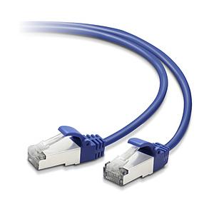 ELECOM(エレコム) CAT7 LANケーブル スリム（2m・ブルー）　LD-TWSS/BU2 【864】 [振込不可]