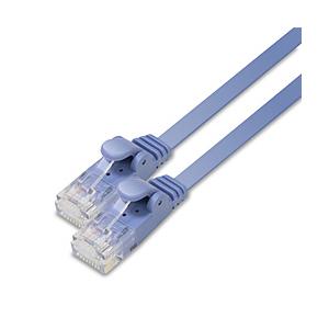 ELECOM(エレコム) LANケーブル/CAT6/フラット/15m/ブルー LD-GF2/BU15...