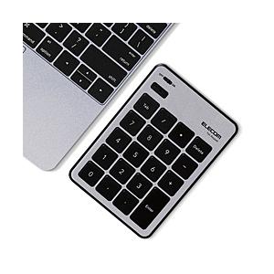 ELECOM(エレコム) TK-TBPM01SV　Bluetoothテンキーボード [薄型/パンタグ...
