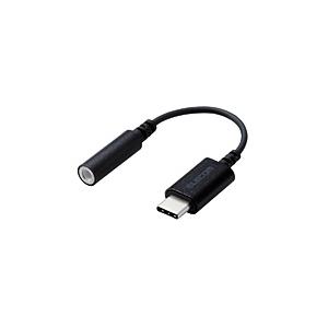 ELECOM(エレコム) Type-C-4極φ3.5mmステレオミニプラグ変換ケーブル/デザイン耐久...