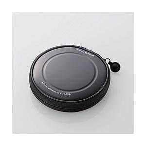 ELECOM(エレコム) CCD-H12BK CD/DVDファスナーケース（12枚収納/ブラック）