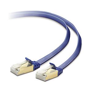 ELECOM(エレコム) LD-TWSFT/BM20 カテゴリ7対応ツメ折れ防止フラットLANケーブ...