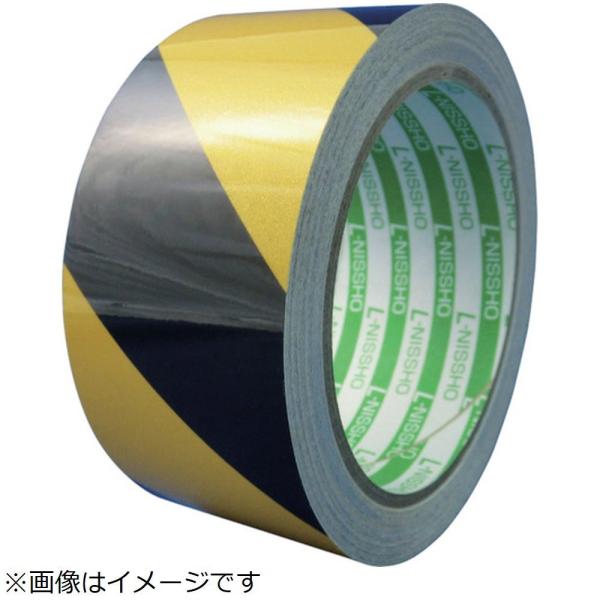 日東エルマテリアル 日東エルマテ　再帰反射テープ　１５０ｍｍＸ１０ｍ　イエロー／ブラック