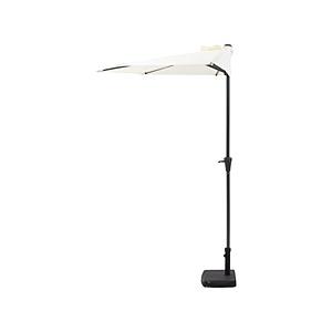 不二貿易 半円パラソル アイボリー