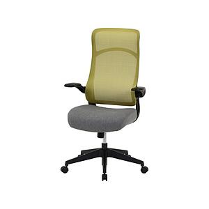 不二貿易 ハイバックアームアップチェア [W675ｘD685ｘH1070〜1145mm] ブレンダ ...