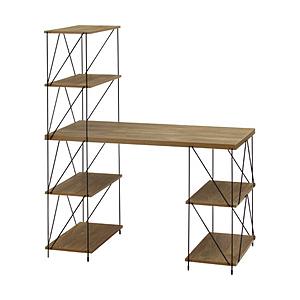 不二貿易 EZBO ワイヤーデスク [W1220ｘD620ｘH1360mm]  ナチュラル 5141...