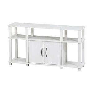 不二貿易 フィット ハイTVラック  オークホワイト 52268