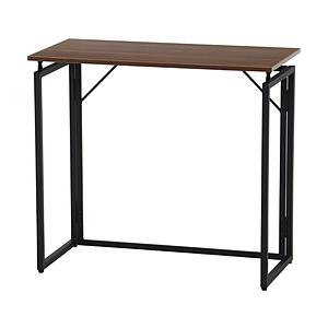 不二貿易 フォールディングデスク BR  ブラウン