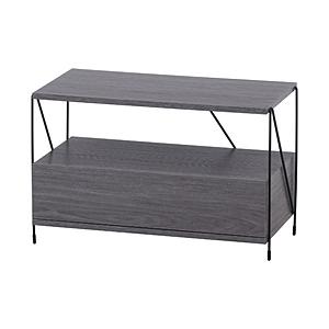 不二貿易 EZBOワイヤー TVラック GY  グレー 77569