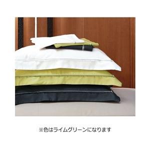フランスベッド 【まくらカバー】エッフェ プレミアム(綿100％/43×63cm/ライムグリーン)