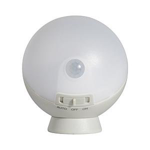 ムサシ ムサシ　てのりまんまるセンサーライト　ペールグレー　WSL001PG 【864】